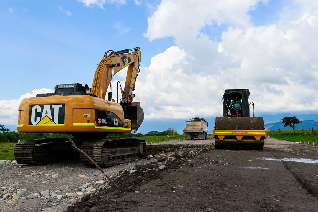 Avanza en un 46 por ciento el mejoramiento de la vía Las Mercedes y Barcelona