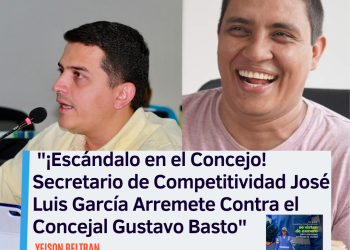 Escándalo en el Concejo! Secretario de Competitividad José Luis García Arremete Contra el Concejal Gustavo Basto