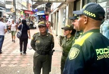 ARRANCA PLAN DE SEGURIDAD PARA EL CENTRO DE VILLAVICENCIO EN LA TEMPORADA DECEMBRINA