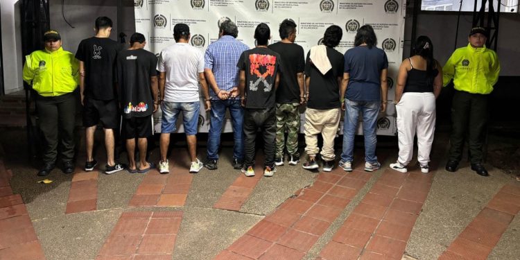 CAYÓ BANDA QUE SE DEDICABA AL MICROTRÁFICO EN AMPLIA ZONA DE VILLAVICENCIO