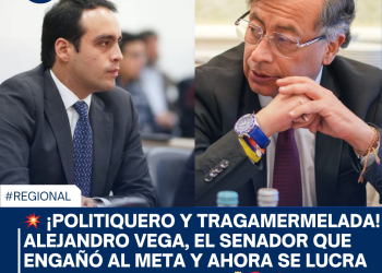 💥 ¡POLITIQUERO Y TRAGAMERMELADA! ALEJANDRO VEGA, EL SENADOR QUE ENGAÑÓ AL META Y AHORA SE LUCRA DEL GOBIERNO PETRO 💰🤬 💥
