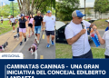 CAMINATAS CANINAS –  UNA GRAN INICIATIVA DEL CONCEJAL EDILBERTO LANDAETA