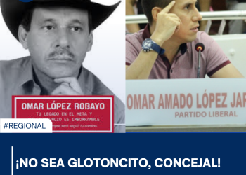 ¡NO SEA GLOTONCITO, CONCEJAL!