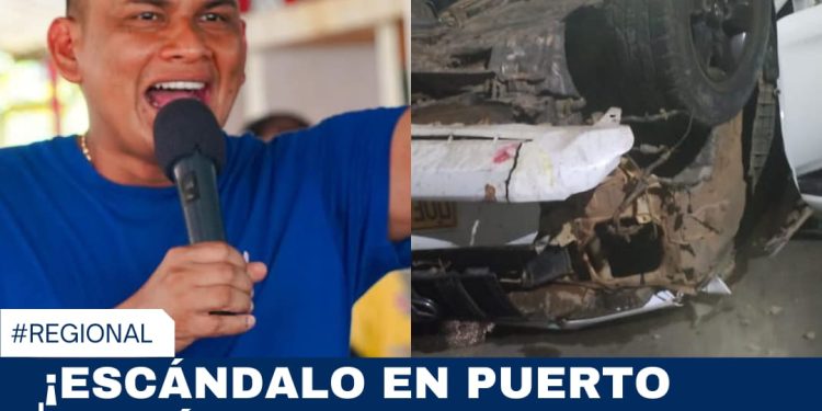 ¡ESCÁNDALO EN PUERTO GAITÁN! ¿QUIÉN VOLCÓ LA CAMIONETA BLINDADA? ALCALDE EN LA MIRA Y LA VERGÜENZA CRECE